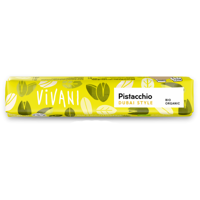 Pistacchio Dubai Style Schokoriegel Vivani (40gr)